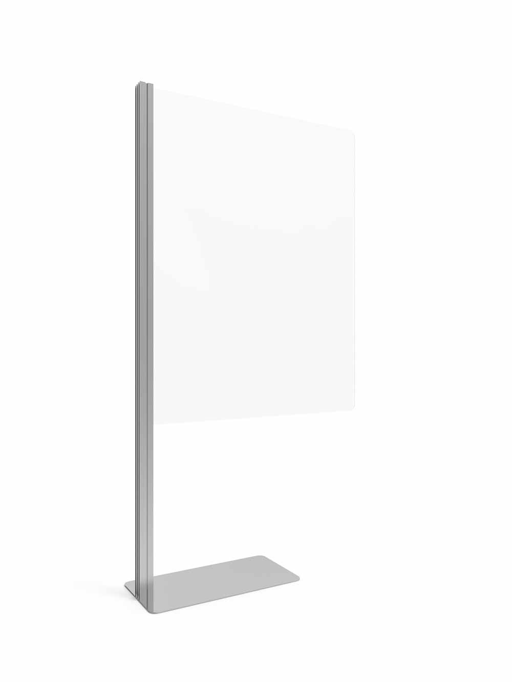 Luxor Acrylic sneeze guards 1-Panel Clear Polypropylene Contemporary/Modern  Style Room Divider in the Room Dividers department at