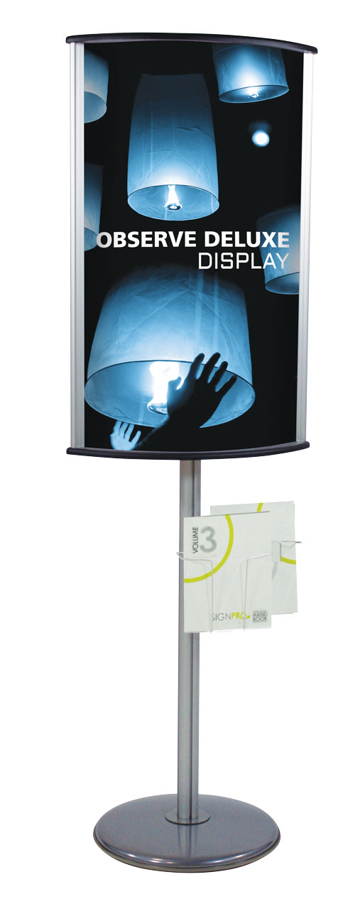 Observe Deluxe | Rigid Graphic Displays | Display Aisle