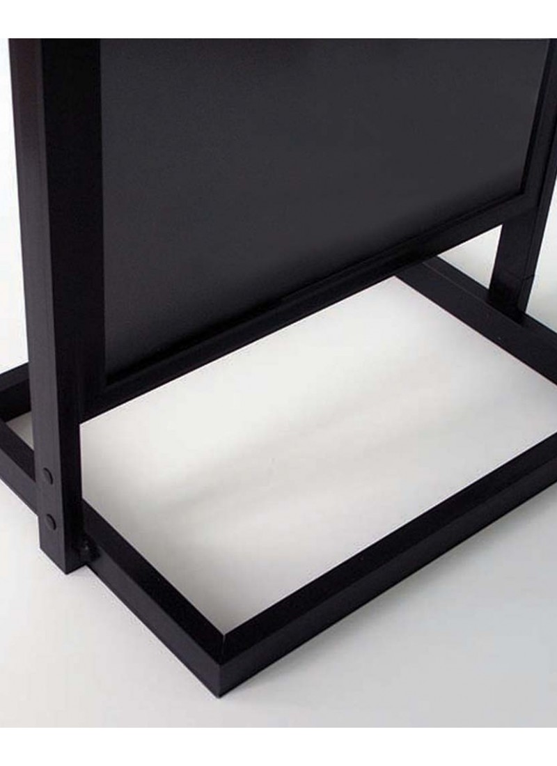 18w x 24h Metal Poster Display Stand With 1 Tier Black