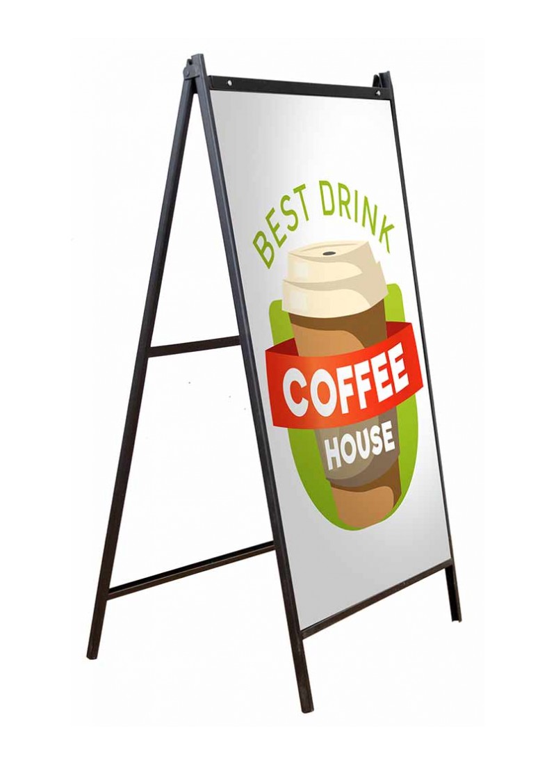 Aluminum A-Frame Stand in Las Vegas, A Frame Sidewalk Signs
