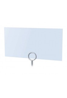 2.5 inch Wire loop holds small sign Shopping bag stand accessory sign holder