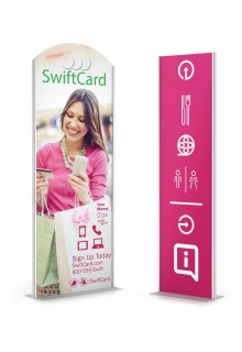 Fixed Width Sign Option Fixed Width Sample sneeze guard