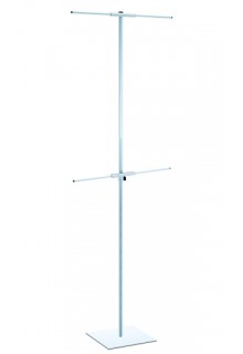 Comes with top and bottom dowels, upright and a base Comes with top and bottom dowels, upright and a base