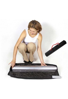 Carry bag included Contender Banner Stands