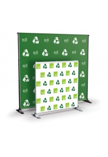 Available in silver or black finish Telescopic adjustable backdrop banner stand