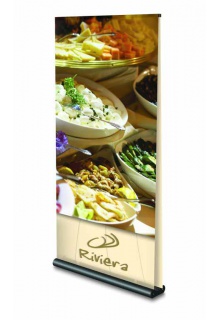 Very lightweight & portable Mercury Banner Stand