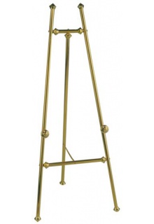 Brass finish Elegant Metal Easel Stand