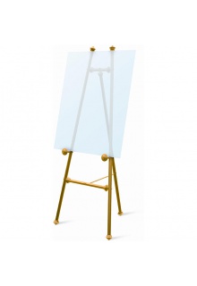 Baroque Gold Easel shown with 30" high graphic Baroque Gold Easel shown with 30" high graphic