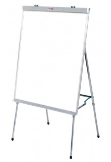 Grooved 4-leg design for easy alignment into 3 positions Adjustable Presentation Easel White Markerboard