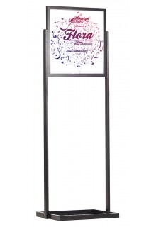 Black finish 18x24 Poster frame sign holder