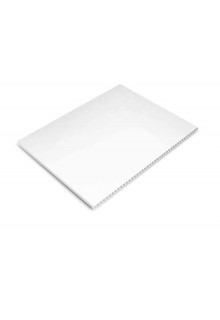 White, 4mm corrugated plastic board White, 4mm corrugated plastic board