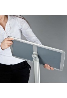 11x17 frame set in landscape Menu board display stand with portrait and landscape position