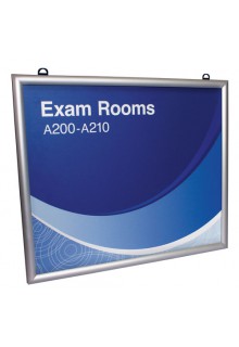 Available in a wide range of sizes Hanging Displays - Hanging Snap Frames