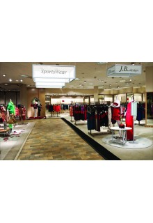 Attractive and effective displays Hanging Displays - Perfex Sky Frames