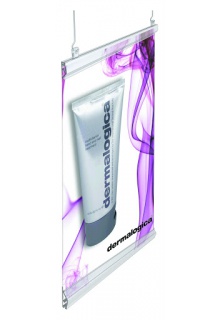 Clear finish Hanging Plastic SnapGraphics Grippers clear finish