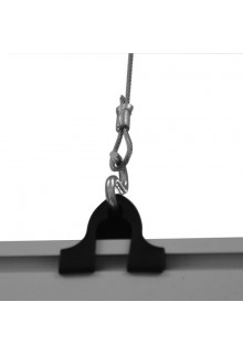 Sliding hanging clip with S-hook Hanging Displays - Poster Snapper