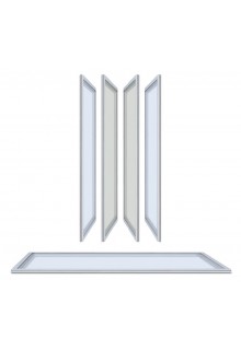 1/2" thick frames Super thin profile snap frame SupraSlim SnapFrames