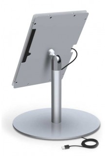 CounterTop iPad Holder with 11" Round Base iPad and Tablet Displays - CounterTop Tablet Holder with 11" Round Base