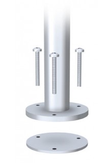 Counter Mount iPad Holder with Double Flange Base Counter Mount Tablet Holder with Double Flange Base