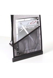 Holds standard 8-1/2" x 11" sales sheet Literature Stand Reveal holds standard 8-1/2" x 11" sales sheet