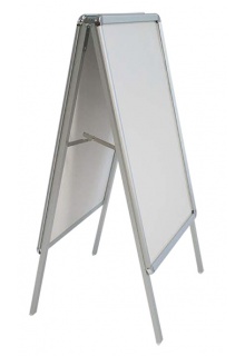 Double sided sidewalk stand Snap-Open Double sided A-Frame Sidewalk Stand