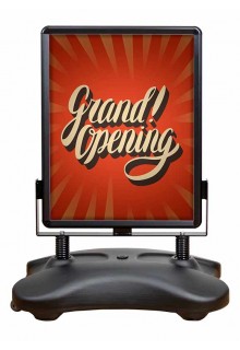 WindStar Heavy Duty Outdoor Sign Holder Stand 22"x28"