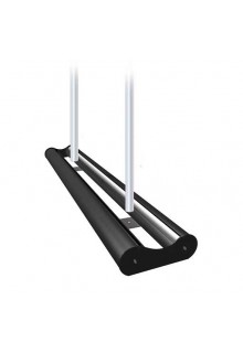 Double pole for wider model 60" Retractable banner stand, Made in the USA
