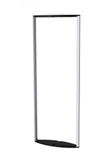 Convex Single Tier (Long) Sign Holder Rigid Graphic Displays-Convex Single Tier (Long) Sign Holder