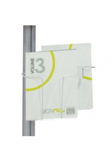 2 brochure pockets included 24x36 curved metal poster sign holder stand with literature holder