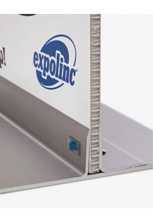 Panel Base holds the board in a firm grip Panel Base adjustable rigid sign base