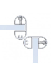 Corner cross section Partition tower display corner cross