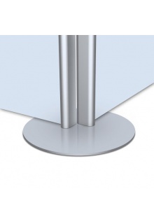 Corner base Free standing 3 sided tower for rigid substrates