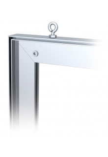 Ceiling hung frame comes with eye bolts Ceiling hung frame comes with eye bolts