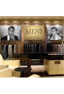 Great for many environt including retail store display SEG frame display at clothing store