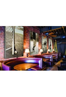 Wall mouinted fabric poster display 4'x8' Fabric poster frame wall mounted