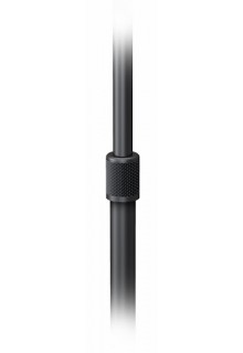 Optional telescopic pole from 11" to 18" high Telescopic upright for tabletop sign clamp