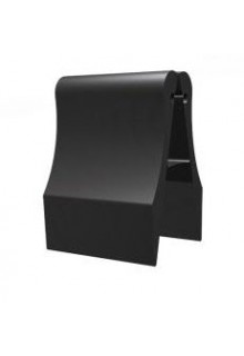 Solid aluminum tabletop sign clamp black finish clmap black finish