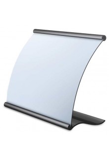 Black finish TableTop Sign Holders Eclipse 11"w x 8-1/2"h