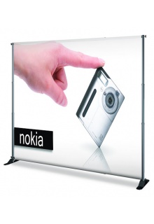 Grand format banner stand 4'x8' Backdrop banner stand BN4