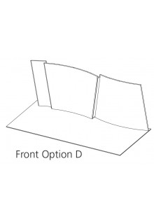 Flip03 Front Option D Tension Fabric Displays/Exhibit Kits - Flip 20ft Exhibit Kits