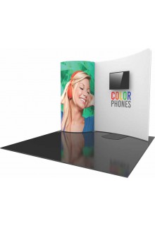 Formulate Designer Series 10’ Backwall Kit 01 Right View 10ft back wall Formulate Designer Series