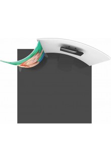 Formulate Designer Series 10’ Backwall Kit 01 Top View unique stylistic features and shapes