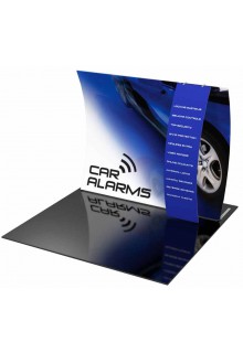 Formulate 10ft Vertical Curve VC11 Tension Fabric Displays - Formulate 10ft Vertical Curve