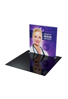Formulate 8' Straight Side View Tension Fabric Displays/Backwalls - Formulate 8' Displays