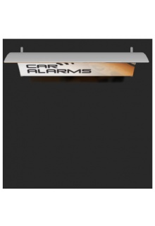 Formulate 8' Vertical Curve Top View Tension Fabric Displays/Backwalls - Formulate 8' Vertical Curve