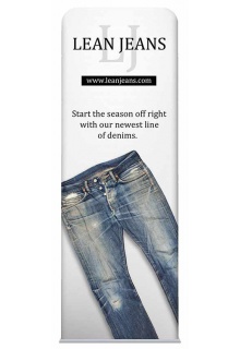 Harmony Banner Stand 2.5'x7' Tension Fabric Harmony Banner Stands 2.5'x7'