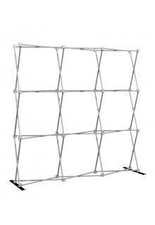 3x3 frame Tension Fabric Displays - HOPUP Displays