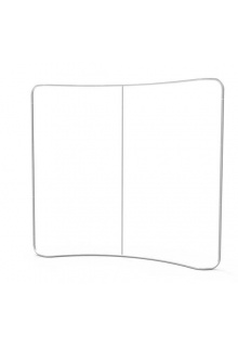 Curved frame does not have feet Curved backwall