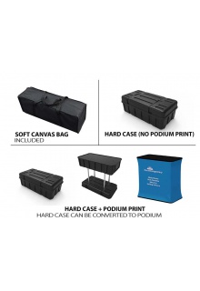 Optional upgrage to Podium options Convert hard case to podium