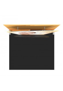 Vibe 10ft Exhibit Kit 01 Top View Tension Fabric Displays - Vibe 10ft Exhibit Kits Top View